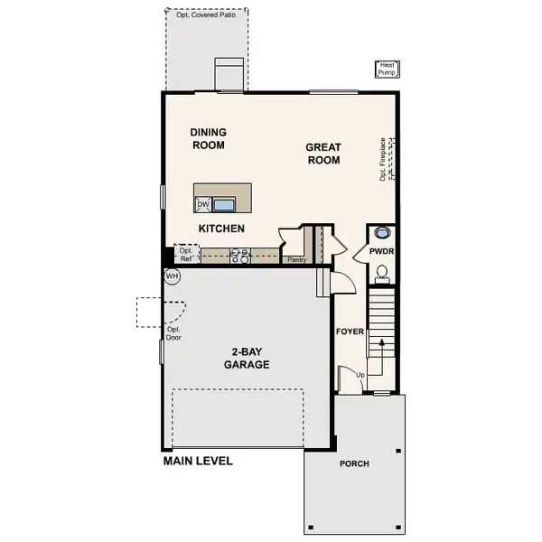 2D floor plan layout of this home in , Forney, TX (Image 2). 2D floor plan layout of this home in , Forney, TX (Image 2).
