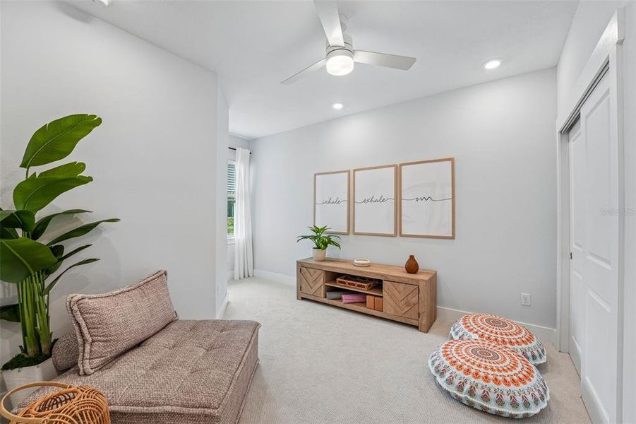 Furnished interior view inside a new home in Bartram Meadows, Jacksonville (Image 17).