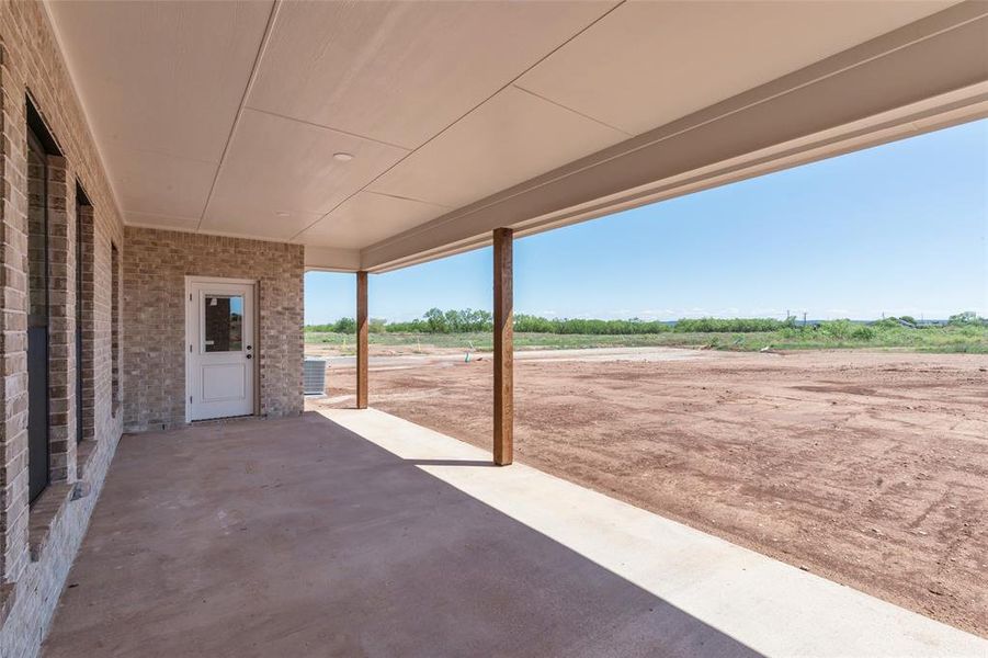 Exterior details and patio area of a home in , Abilene (Image 26).