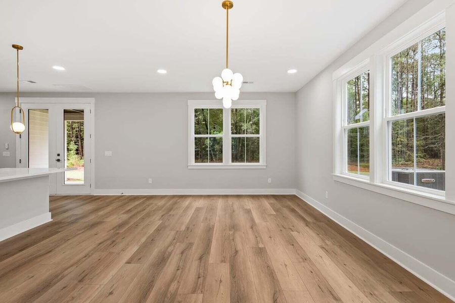 Spacious, unfurnished interior of a new home in , Ravenel (Image 24).