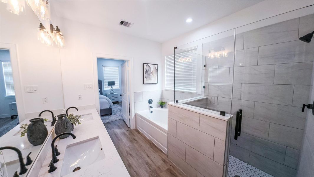 Furnished interior view inside a new home in , El Campo (Image 4). Furnished interior view inside a new home in , El Campo (Image 4).