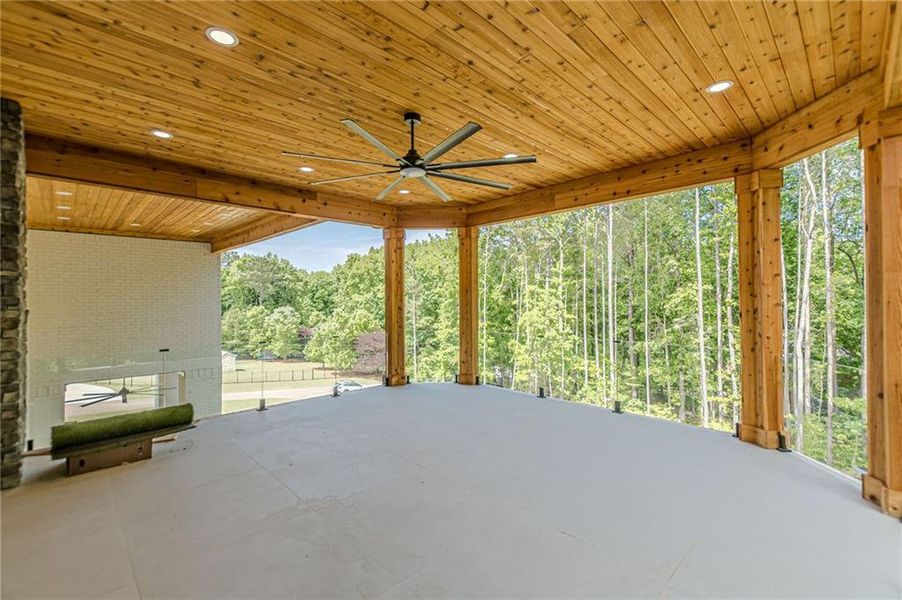 Exterior details and patio area of a home in , McDonough (Image 47).