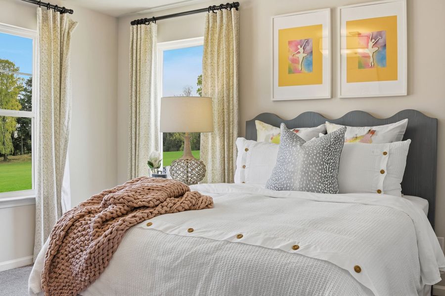 Furnished interior view inside a new home in Clairmont, Charlotte (Image 33).