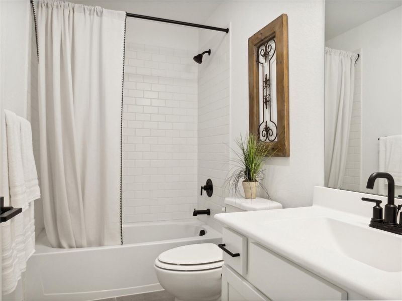 Hall bath (*Photo not of actual home and used for illustration purposes only.) Hall bath (*Photo not of actual home and used for illustration purposes only.)