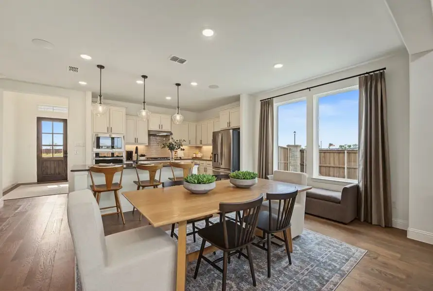 Furnished interior view inside a new home in Leonard Trails, Anna (Image 19).
