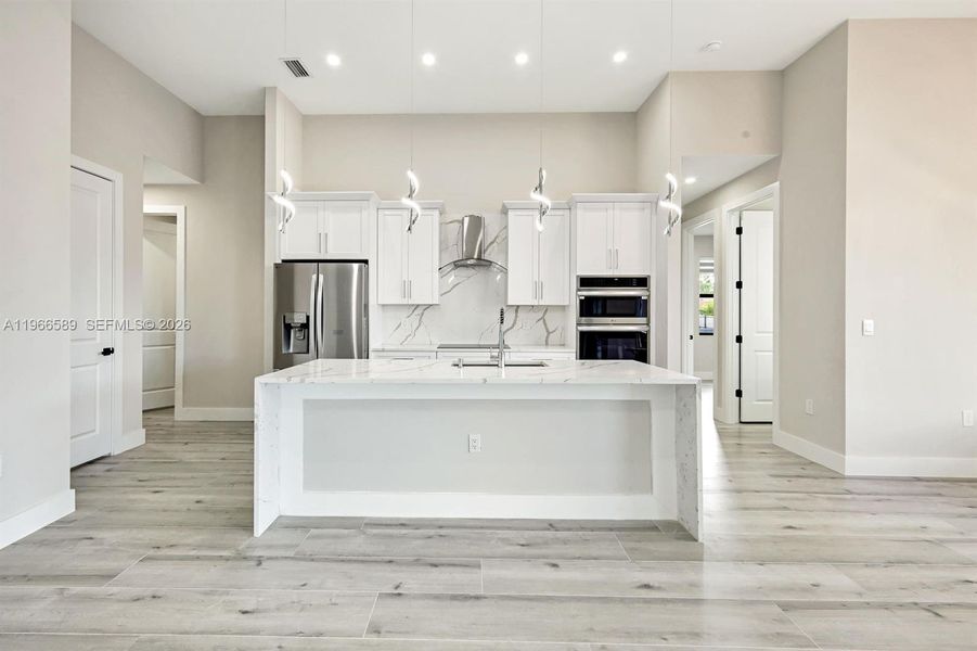 Furnished interior view inside a new home in , Cape Coral (Image 7).