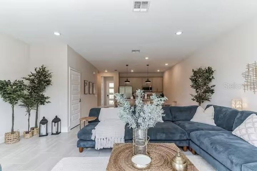Furnished interior view inside a new home in , Reunion (Image 17).