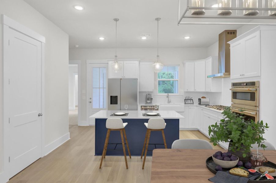Furnished interior view inside a new home in , Johns Island (Image 32).