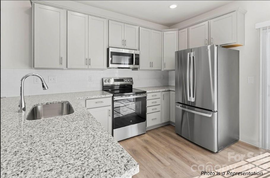 Furnished interior view inside a new home in Sierra Ridge, Gastonia (Image 4). Furnished interior view inside a new home in Sierra Ridge, Gastonia (Image 4).