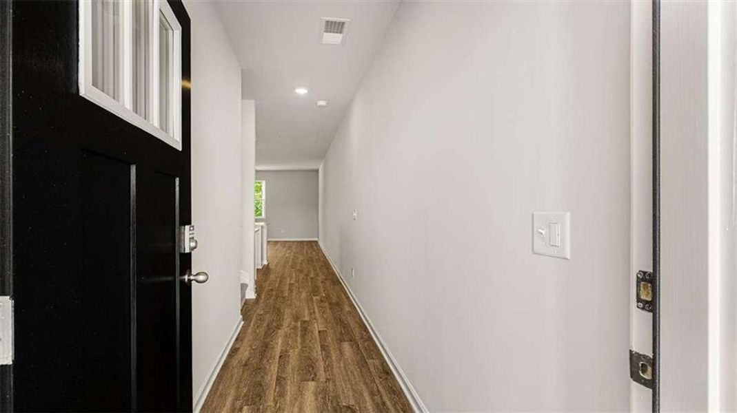 Spacious, unfurnished interior of a new home in Echo Glen, Stockbridge (Image 18). Spacious, unfurnished interior of a new home in Echo Glen, Stockbridge (Image 18).