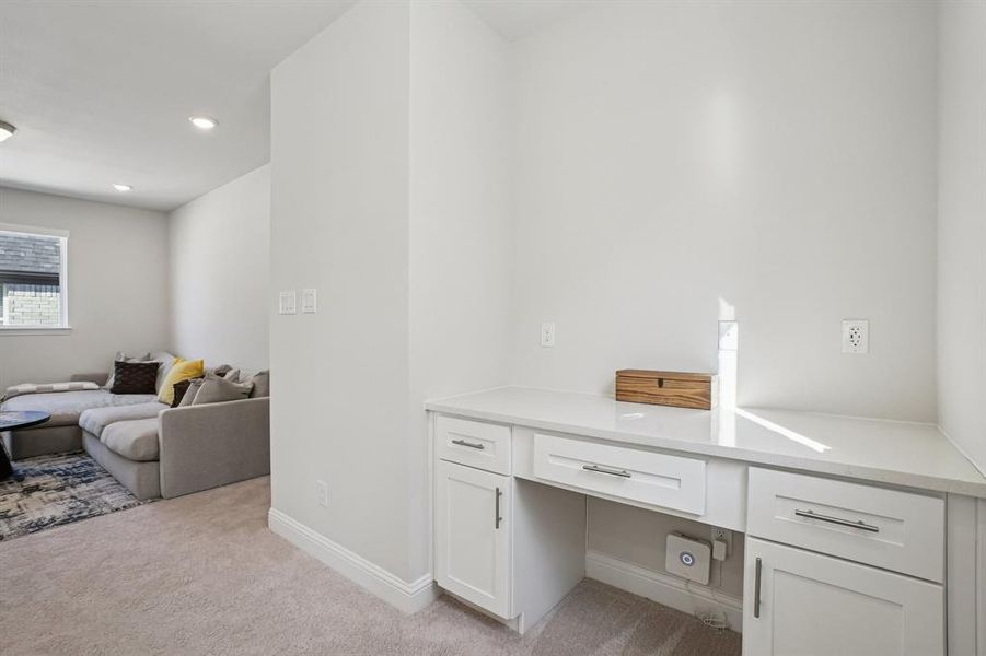 Furnished interior view inside a new home in Symmetry 37s, Frisco (Image 25).