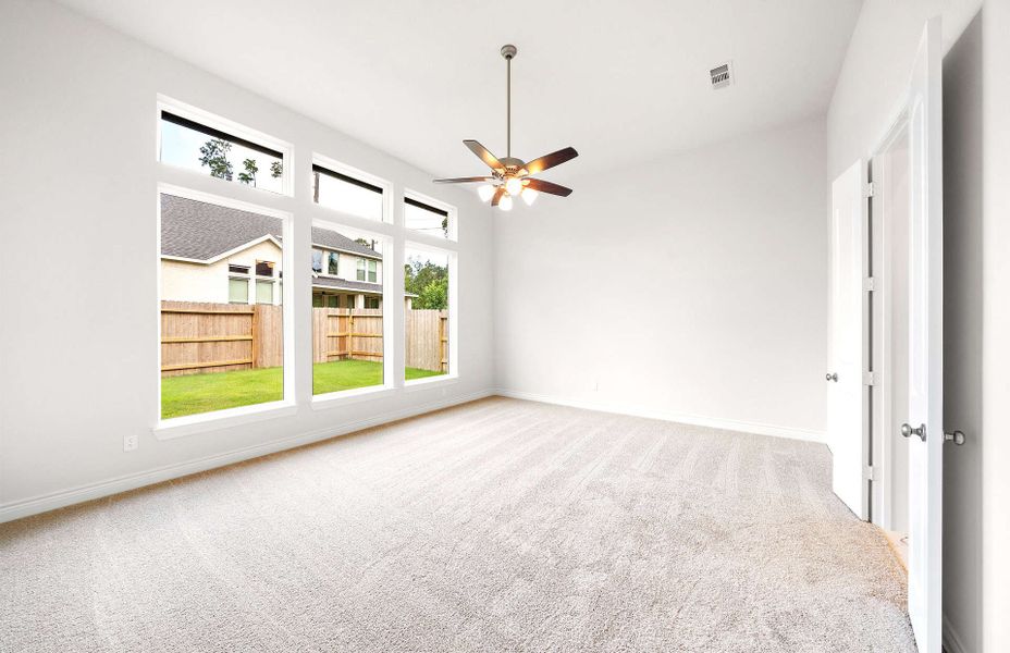 Representative unfurnished interior of a home built from the 3049AU by Ravenna Homes in Audubon 60′, Magnolia (Image 37).