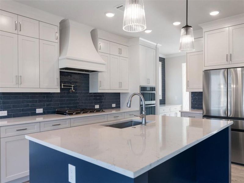 Furnished interior view inside a new home in , Buford (Image 5).