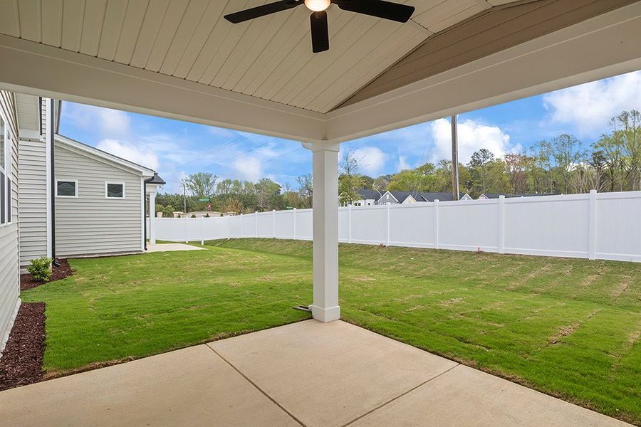 Representative exterior details of a home built from the The Highland by RobuckHomes in Baylee Ridge, Selma (Image 37). Representative exterior details of a home built from the The Highland by RobuckHomes in Baylee Ridge, Selma (Image 37).