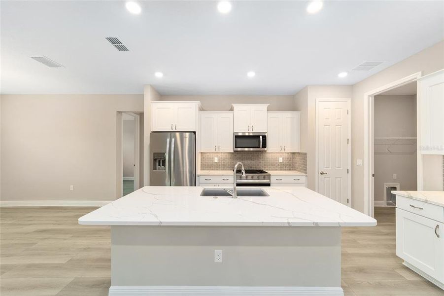 Furnished interior view inside a new home in , Ocala (Image 12). Furnished interior view inside a new home in , Ocala (Image 12).