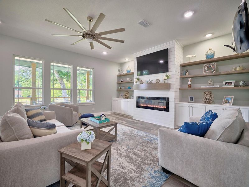 Furnished interior view inside a new home in , Sargent (Image 28). Furnished interior view inside a new home in , Sargent (Image 28).