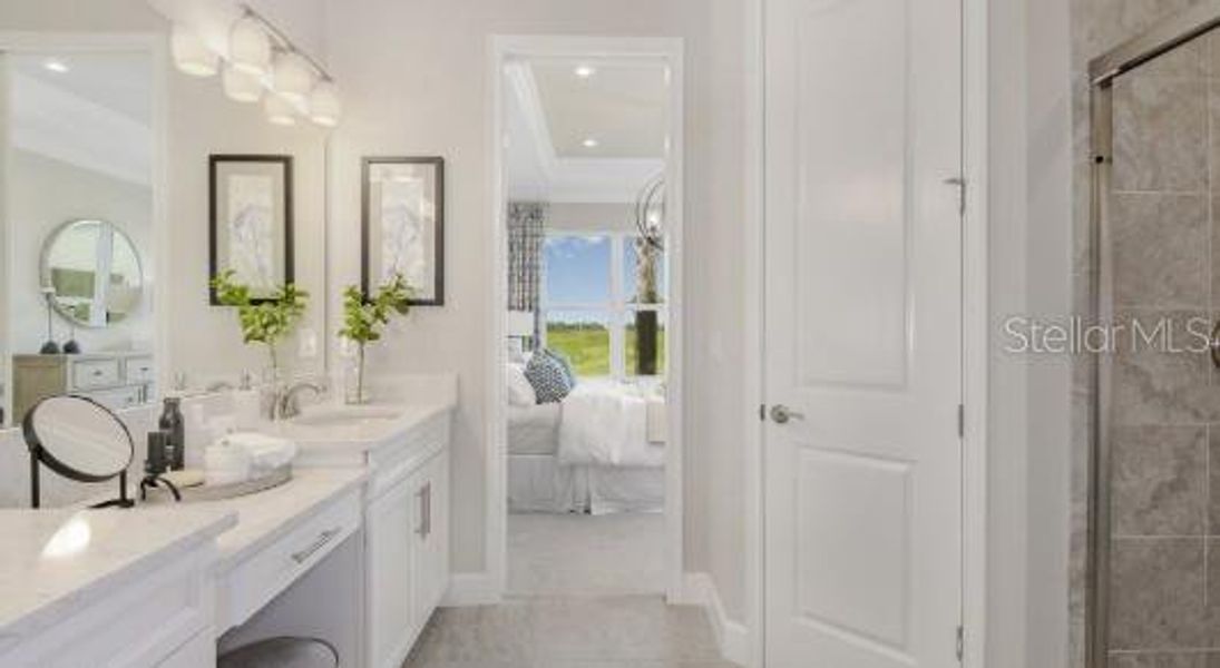 Furnished interior view inside a new home in Skye Ranch Community Group Page, Sarasota (Image 6).