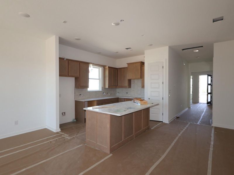 In-progress construction of a new home in Heritage, Dripping Springs, TX (Image 13).