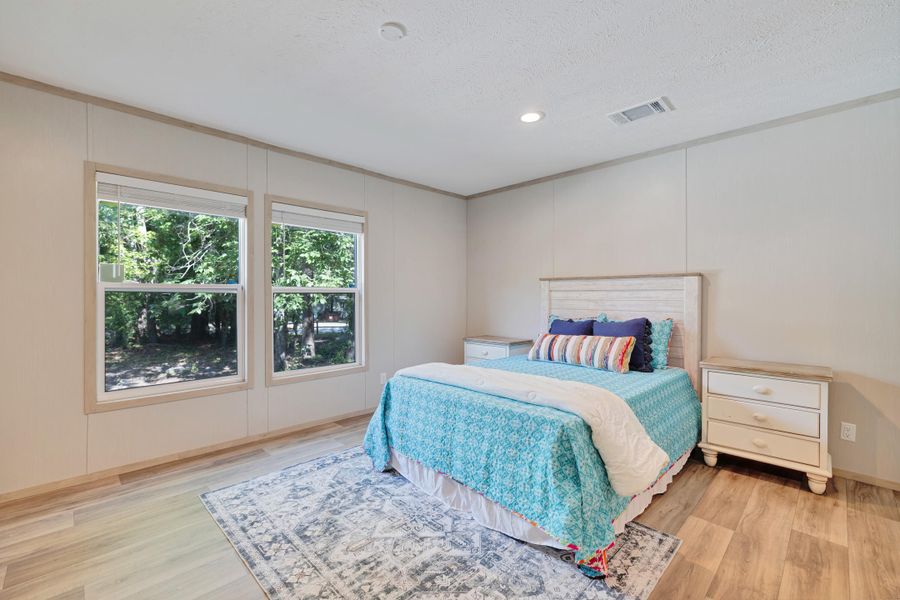 Furnished interior view inside a new home in , Cross (Image 16).