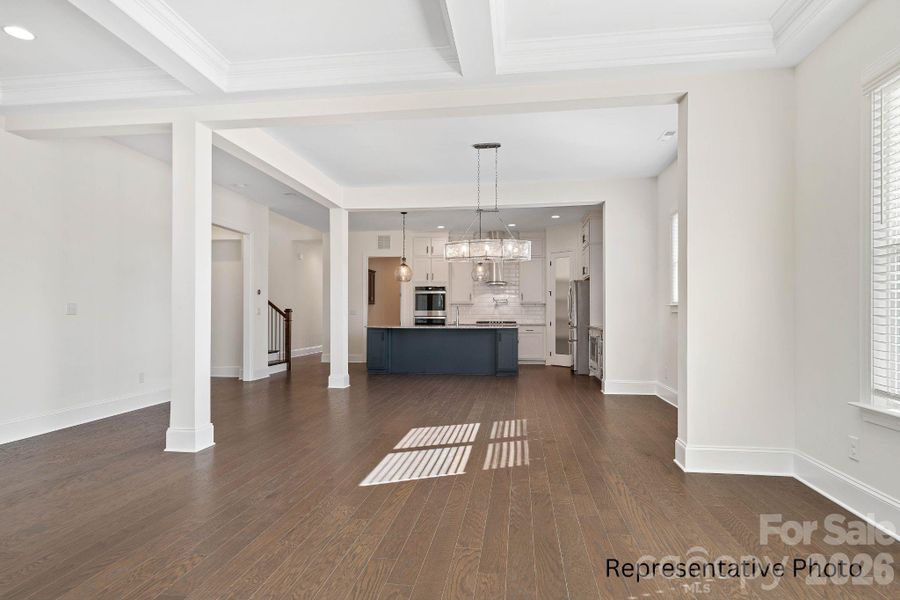 Spacious, unfurnished interior of a new home in , Cornelius (Image 20).