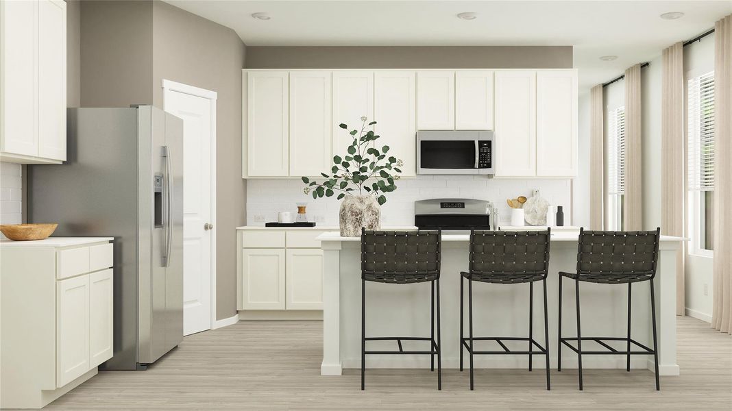 Furnished interior view inside a new home in Elm Creek, Elgin (Image 31).