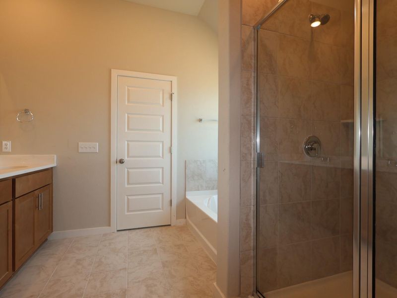 Furnished interior view inside a new home in Cascades at Onion Creek, Austin (Image 4). Furnished interior view inside a new home in Cascades at Onion Creek, Austin (Image 4).