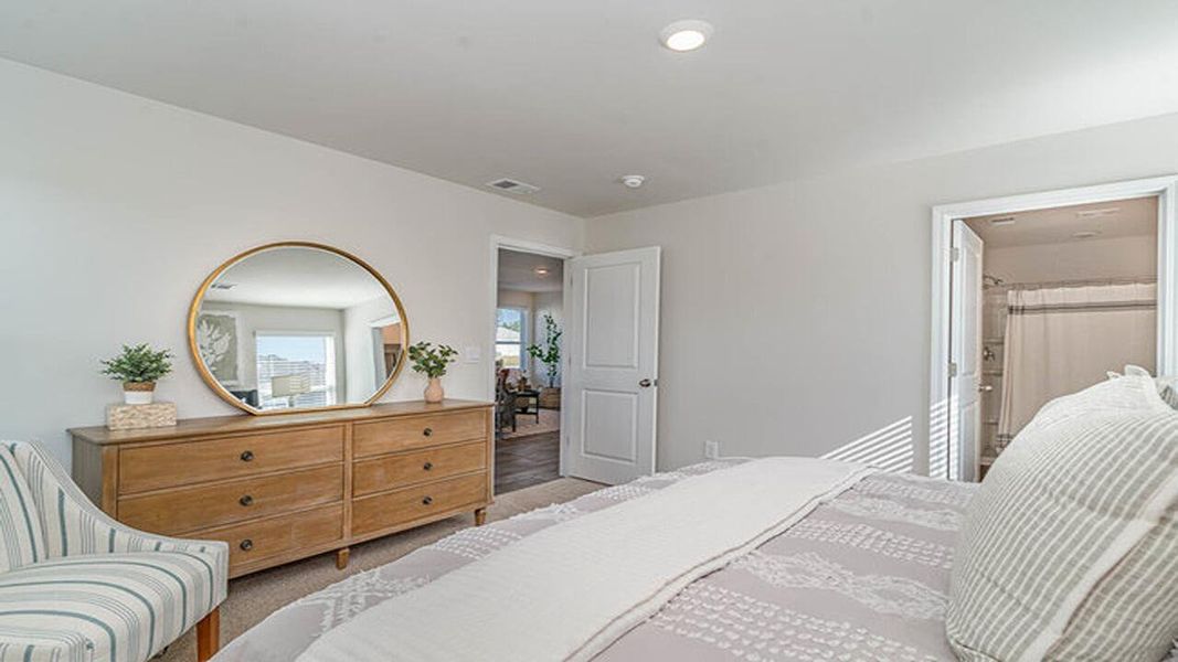 Furnished interior view inside a new home in The Park at Wilkinson, Orangeburg (Image 11). Furnished interior view inside a new home in The Park at Wilkinson, Orangeburg (Image 11).