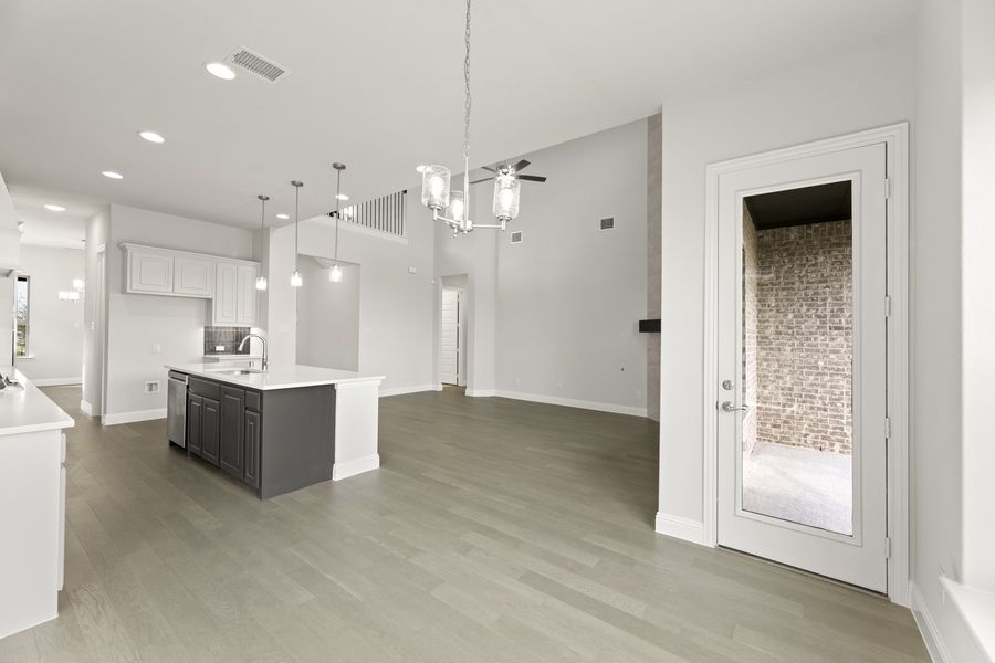 Spacious, unfurnished interior of a new home in Brookshire at Legacy Hills, Celina (Image 20).