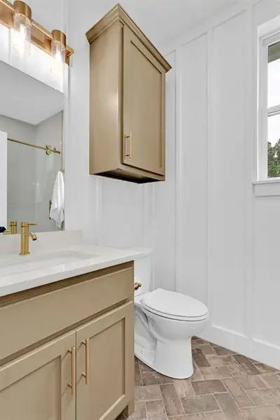 Furnished interior view inside a new home in , Hideaway (Image 18).