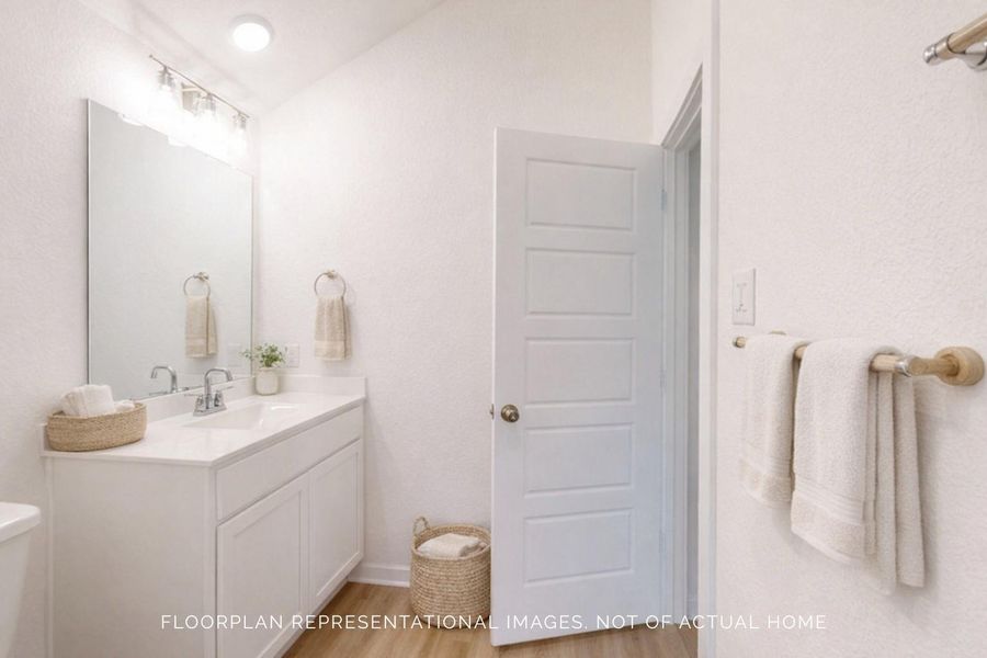 Furnished interior view inside a new home in Magnolia Ridge, Magnolia (Image 6).