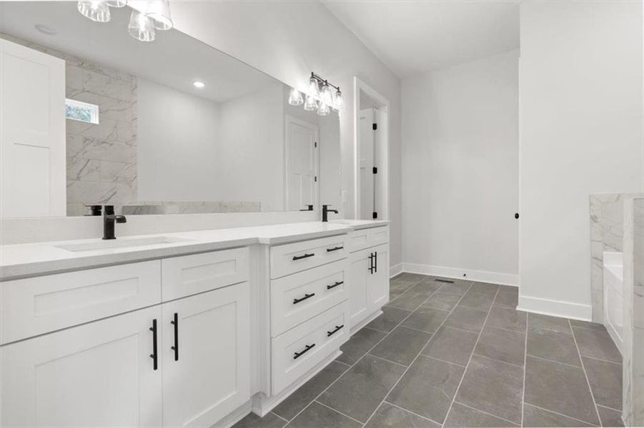 Furnished interior view inside a new home in , Rome (Image 12).