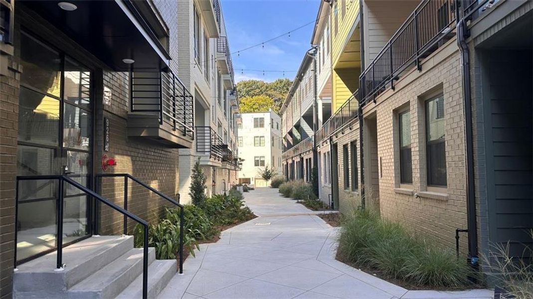 Exterior details and patio area of a home in , Atlanta (Image 18).