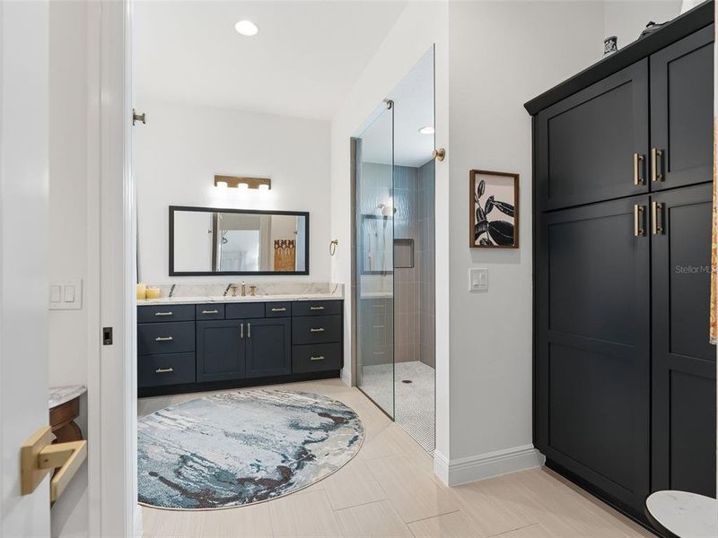 Furnished interior view inside a new home in , The Villages (Image 65). Furnished interior view inside a new home in , The Villages (Image 65).