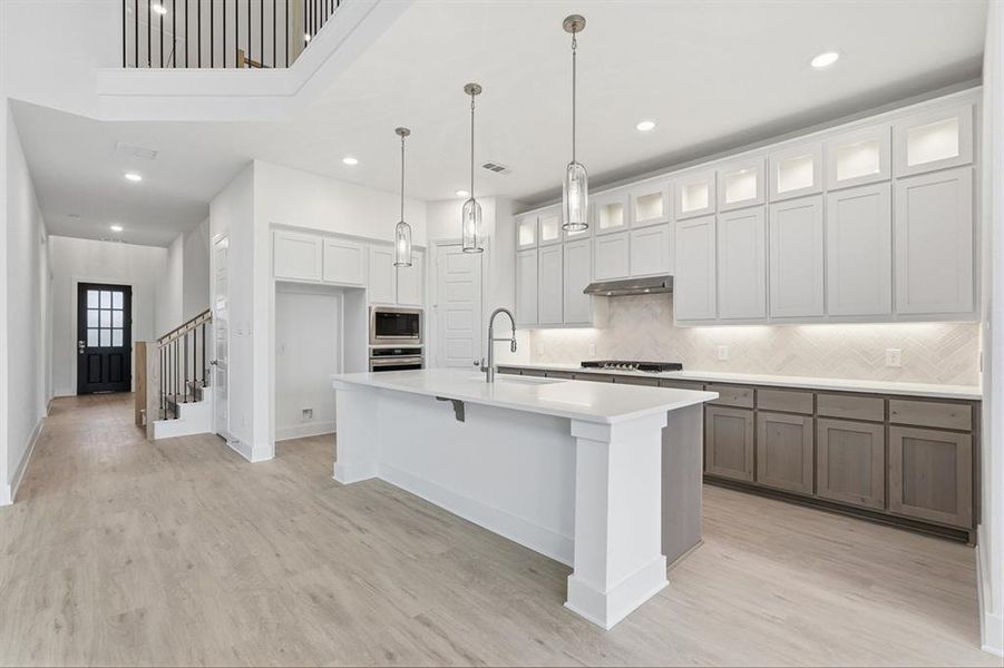 Furnished interior view inside a new home in Devonshire, Forney (Image 6).