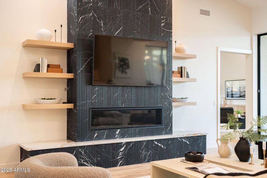 15 - Fireplace Wall 1