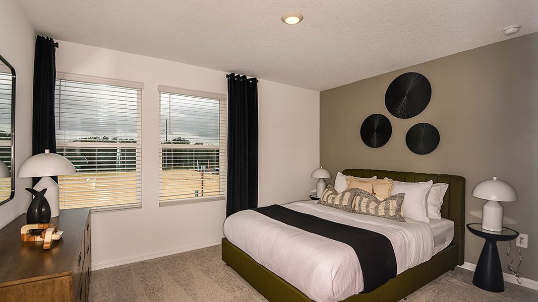 Furnished interior view inside a new home in Marion Creek, Haines City (Image 13).