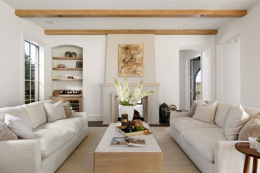 Furnished interior view inside a new home in , Frisco (Image 14).