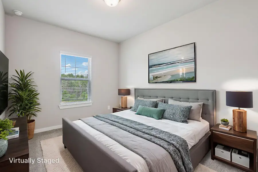 Furnished interior view inside a new home in Kemah Crossing - City Series, Kemah (Image 4). Furnished interior view inside a new home in Kemah Crossing - City Series, Kemah (Image 4).