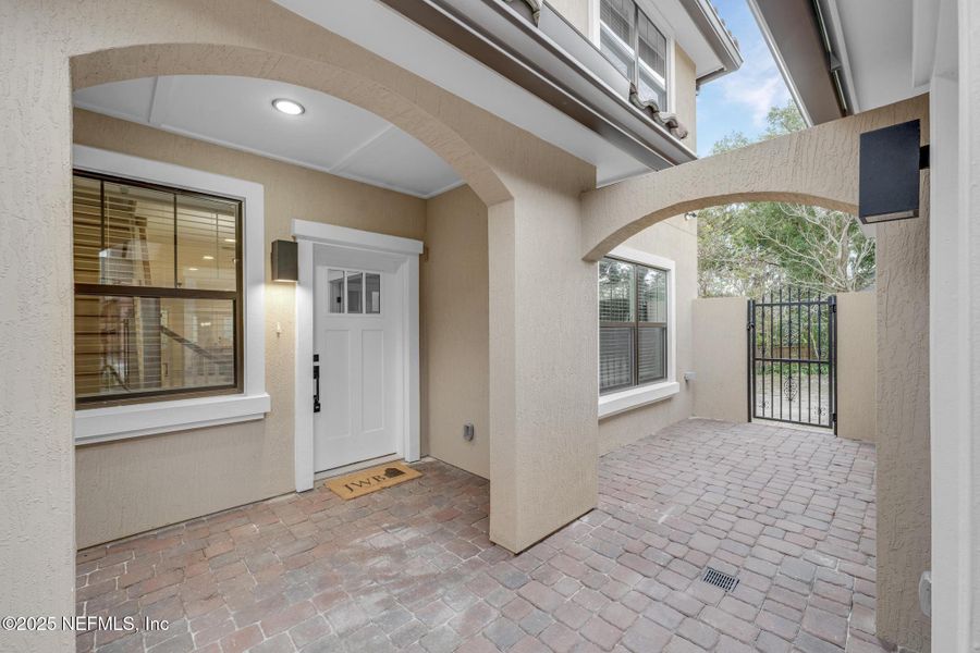 Exterior details and patio area of a home in , Jacksonville (Image 27). Exterior details and patio area of a home in , Jacksonville (Image 27).