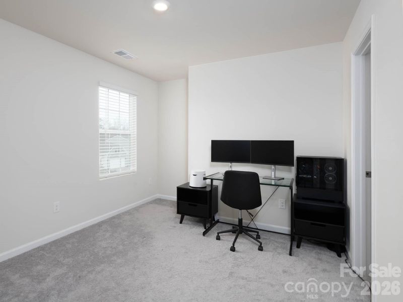 3rd bedroom located upstairs