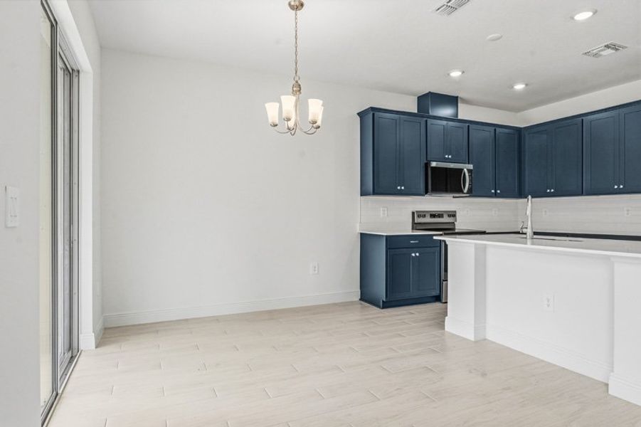 Furnished interior view inside a new home in Huntington Park, Titusville (Image 13).