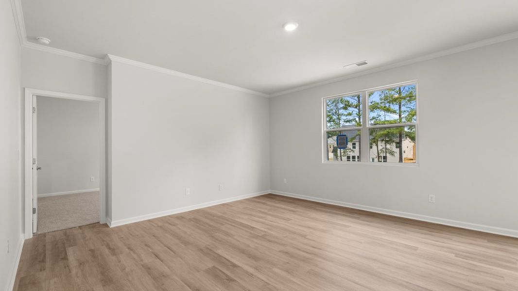 Representative unfurnished interior of a home built from the Elle by D.R. Horton in Fairway 17 at Mirror Lake, Villa Rica (Image 32). Representative unfurnished interior of a home built from the Elle by D.R. Horton in Fairway 17 at Mirror Lake, Villa Rica (Image 32).