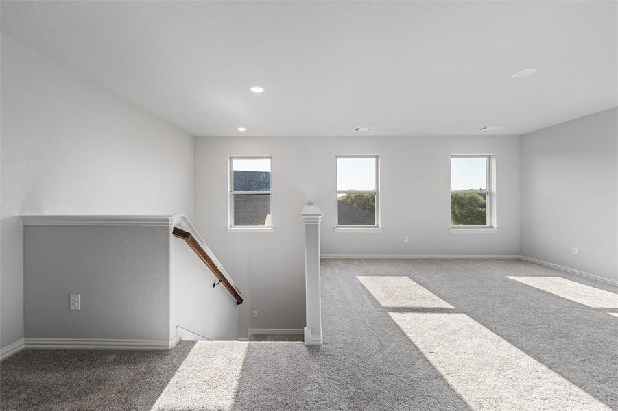 Spacious, unfurnished interior of a new home in Morningstar, Aledo (Image 25). Spacious, unfurnished interior of a new home in Morningstar, Aledo (Image 25).