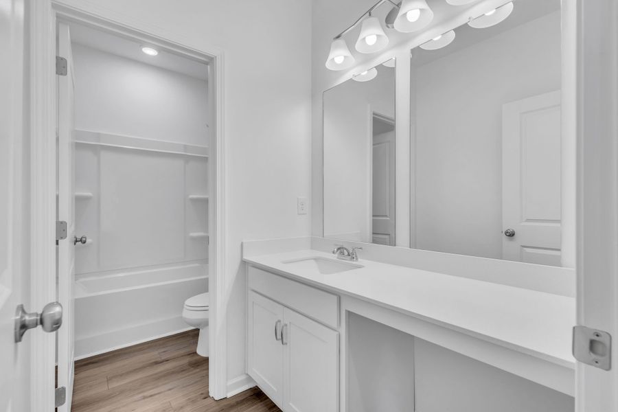 Furnished interior view inside a new home in Jackson Hills, Clarksville (Image 8).