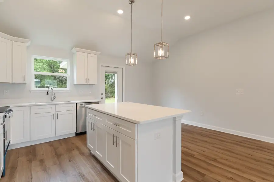 Furnished interior view inside a new home in Southern Charm, Crestview (Image 9). Furnished interior view inside a new home in Southern Charm, Crestview (Image 9).