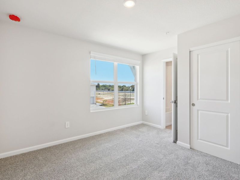 Bedroom in the Sandpiper End floorplan