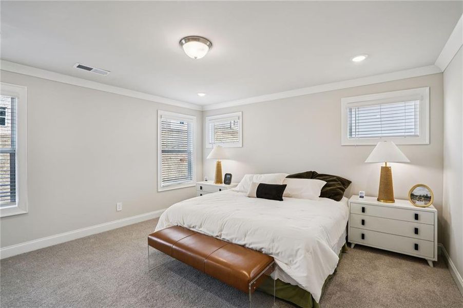 Furnished interior view inside a new home in Hemingway - Reserve Series, Cumming (Image 31).