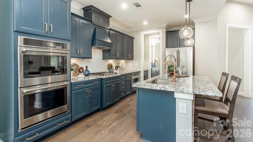 Furnished interior view inside a new home in Handsmill on Lake Wylie, York (Image 12).