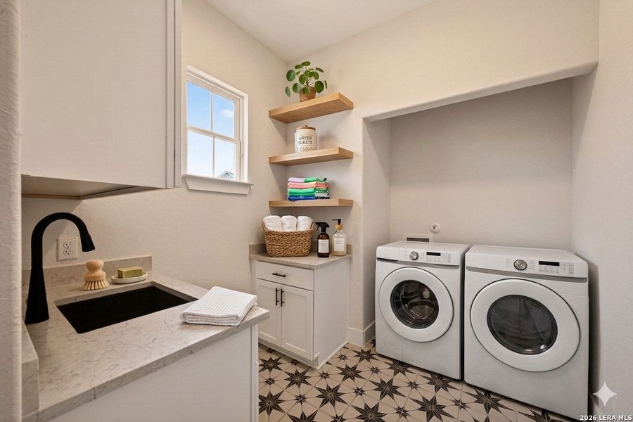Furnished interior view inside a new home in , Castroville (Image 9).