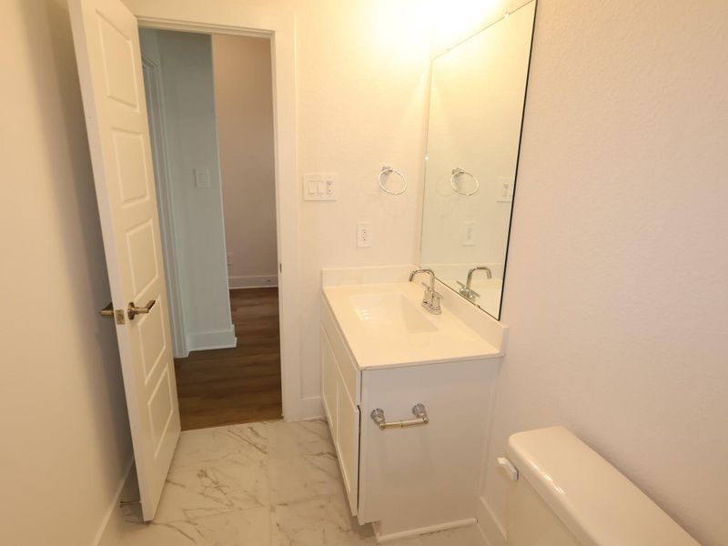 Furnished interior view inside a new home in Sorella, Tomball (Image 7). Furnished interior view inside a new home in Sorella, Tomball (Image 7).